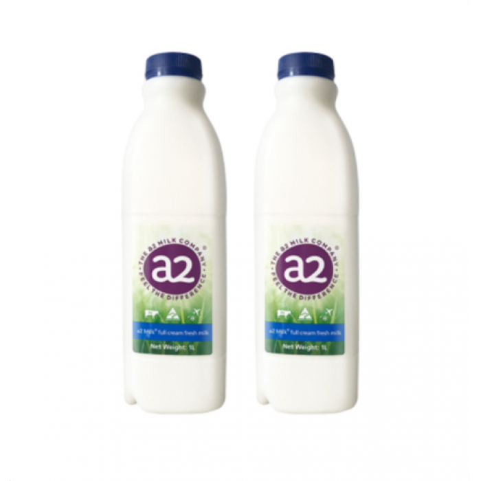 A2鲜奶 1L 2瓶（国内发货，包邮）