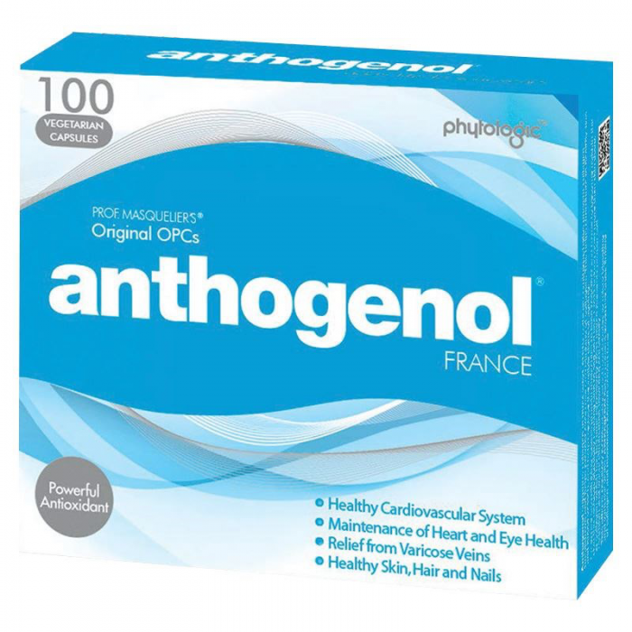 Anthogenol 月光宝盒 高浓度花青素葡萄籽精华 100粒（包邮包税）