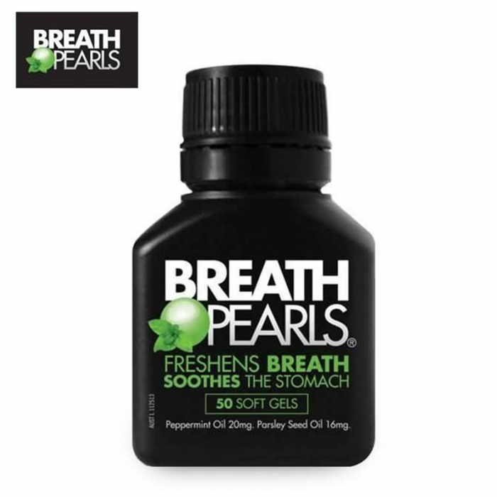 Breath Pearls 口气清新胶囊 50粒