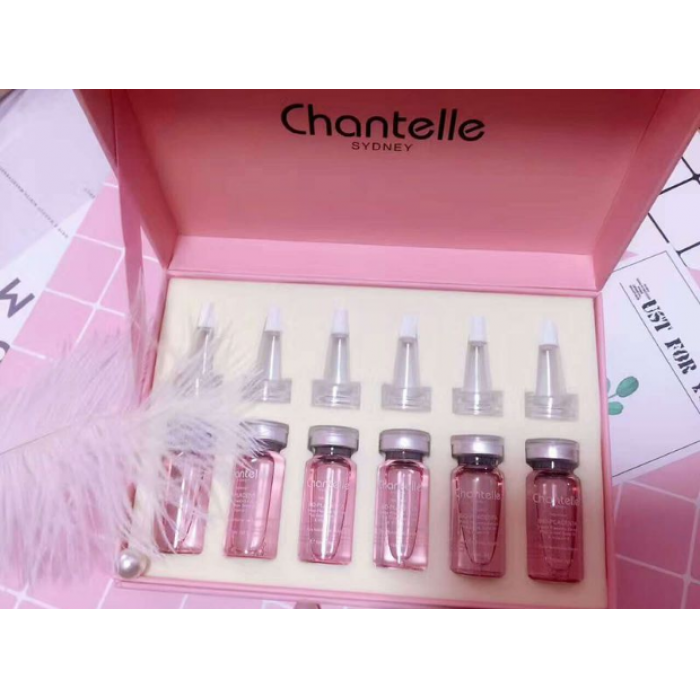 Chantelle 香娜露粉色羊胎素精华 6*10ml（包邮包税）羊胎素类产品有海关罚没销毁风险，无法理赔，请慎重下单！