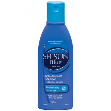 Selsun 蓝色去屑保湿洗发水 200ml（蓝盖）