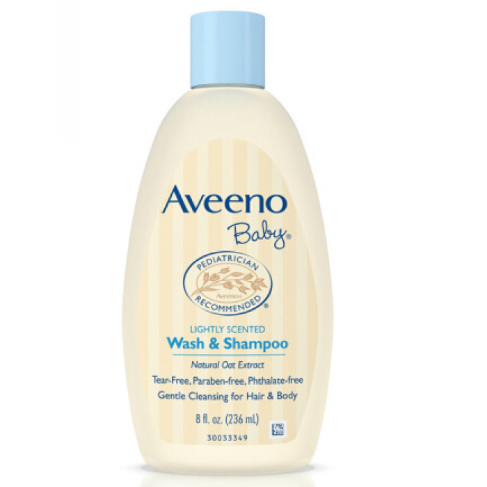 Aveeno 艾维诺 婴幼儿天然燕麦无泪洗发沐浴露二合一 236ml