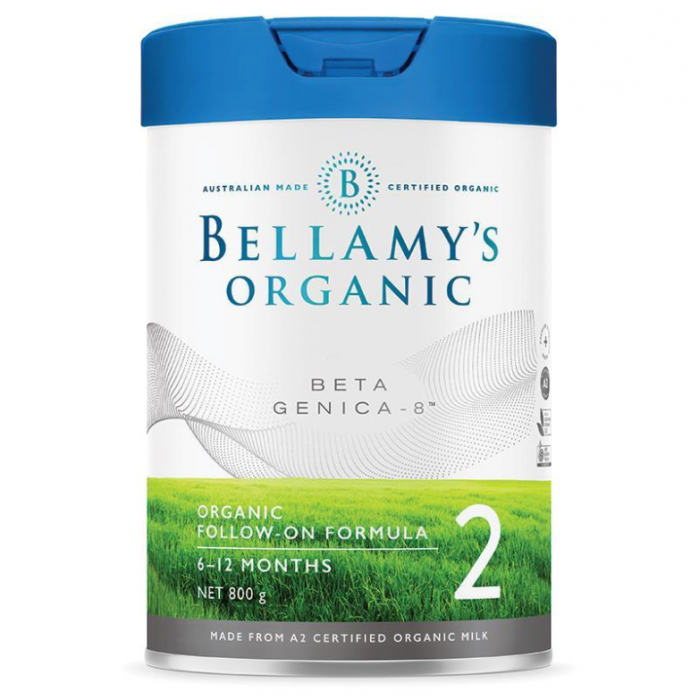 【澳洲直邮】Bellamy's 贝拉米白金版有机A2婴儿配方奶粉2段 6-12月 3罐（包邮包税）