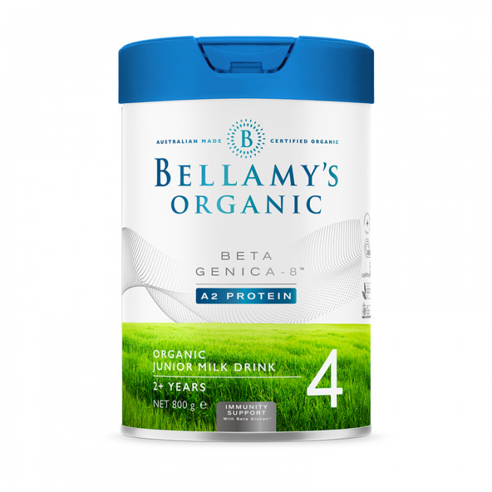 【澳洲直邮】效期25.7 Bellamy's 贝拉米白金版有机A2婴儿配方奶粉4段 2岁+ 6罐（包邮包税）