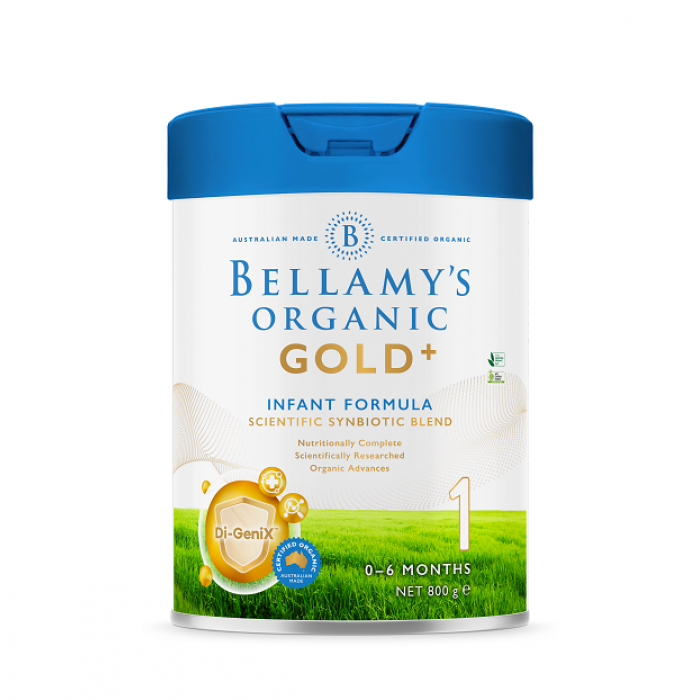 特价！【保税仓发货】效期24.8 Bellamy's 贝拉米金装奶粉1段800g 3罐，下单请备注收件人身份证号码