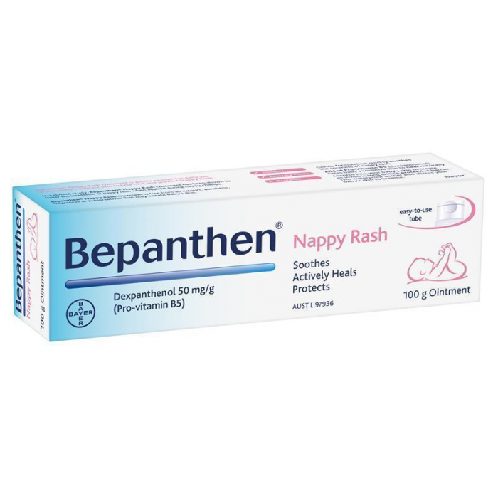 效期25.5  Bayer 拜耳 Bepanthen 拜耳婴儿尿布疹湿疹软膏 护臀膏100g