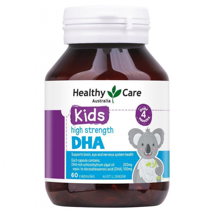 Healthy Care 儿童高含量DHA藻油胶囊 60粒