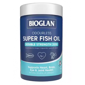 Bioglan 双倍鱼油 200粒  （包邮包税）