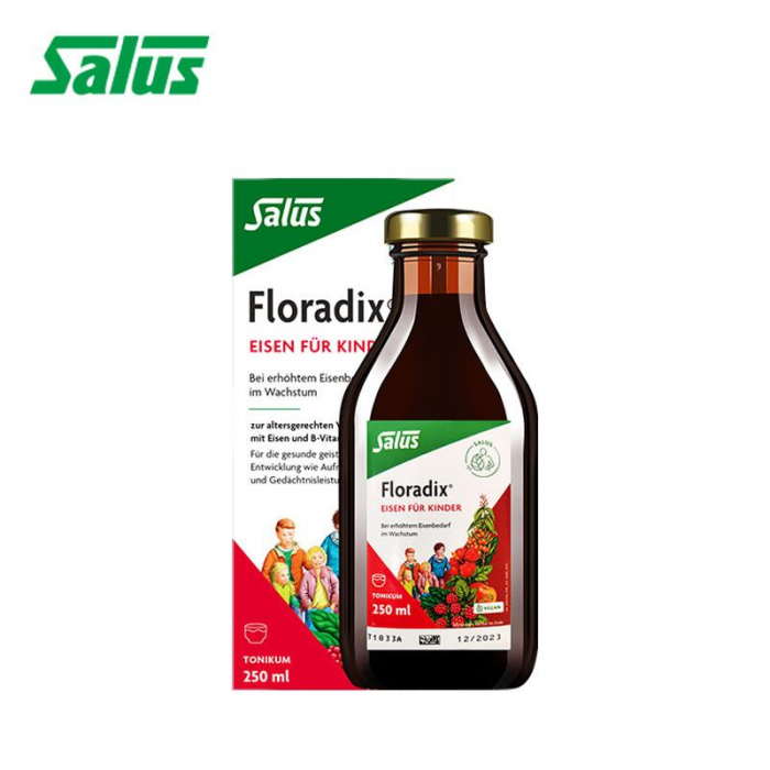 【保税仓发货】 Floradix 德国儿童铁元250ml/瓶（包邮）