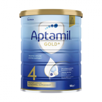 【澳洲直邮】新版！Aptamil 爱他美金装奶粉四段 900g 单罐（包邮包税）