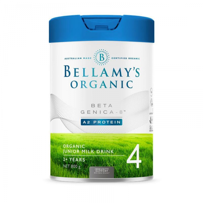 【保税仓发货】效期25.5 Bellamy's 贝拉米白金版有机A2奶粉 4段 3罐，下单请备注收件人身份证号码