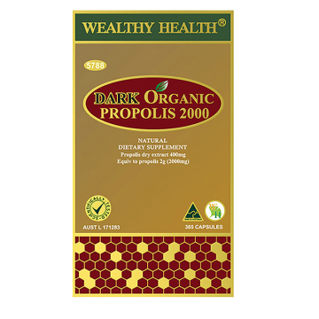 Wealthy Health 富康 有机黑蜂胶 365粒