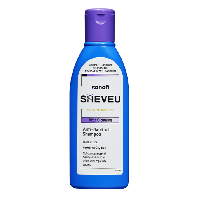 Sanofi Sheveu 深层清洁去屑洗发水（紫瓶-控油去屑） 200ml