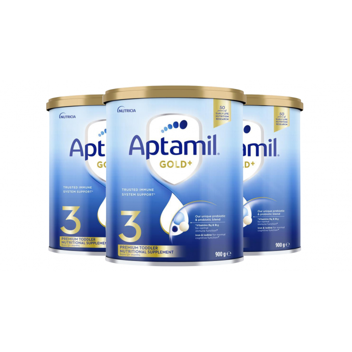 【澳洲直邮】Aptamil 爱他美金装奶粉三段 三罐（包邮包税）