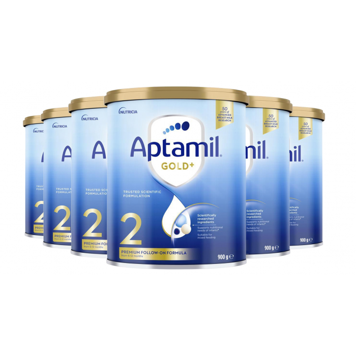 【澳洲直邮】Aptamil 爱他美金装奶粉二段 六罐（包邮包税）